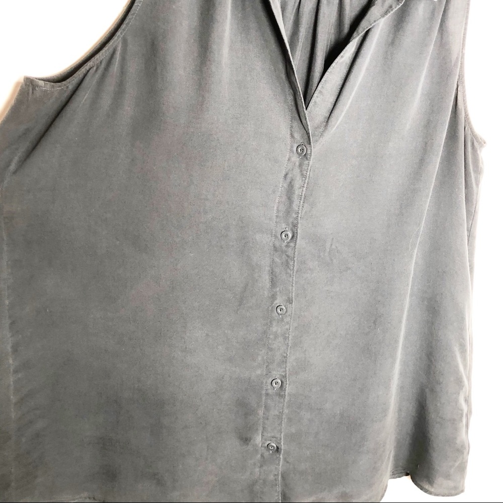 Cloth & Stone Sleeveless Button Down Top XL - Picture 8 of 14